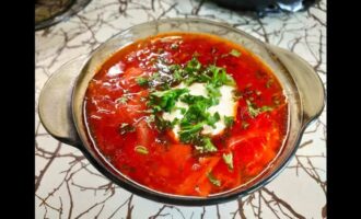 Борщ по-болгарски