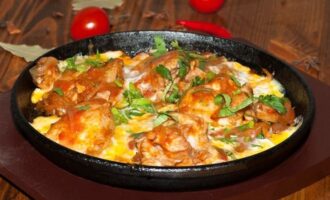 Чыхыртма из курицы