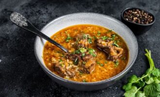 Харчо с булгуром