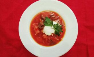Кубанский борщ