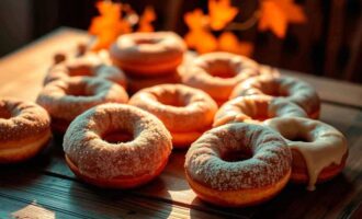 пышные пончики в духовке