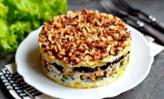 дамский каприз с курицей и черносливом