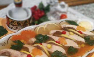 заливное из горбуши