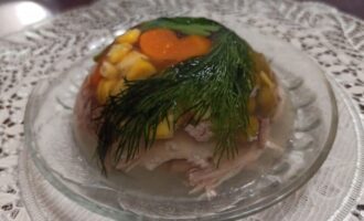 Заливное из курицы