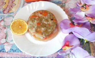 Заливное из минтая