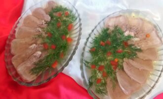 заливное из свиного языка