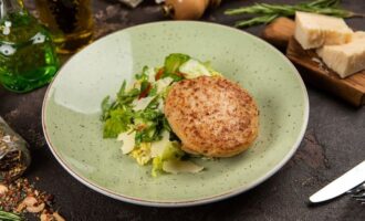 Бифштекс из рубленой индейки