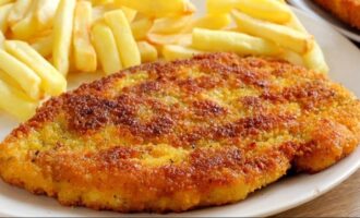 Эскалоп из курицы в духовке