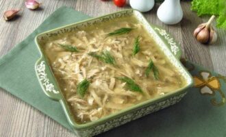 Холодец из куриных крылышек