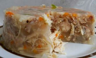 Холодец из куриных ножек без желатина