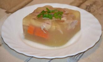 Холодец из курицы с агар агаром