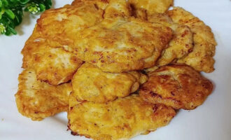 Куриные отбивные в кляре из сметаны
