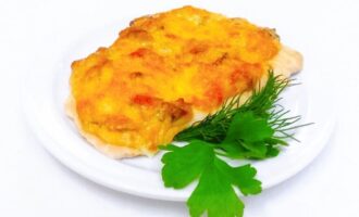 Отбивные из куриного филе с сыром