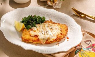 Шницель с сыром