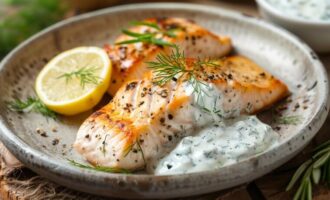 Соус для красной рыбы из сметаны