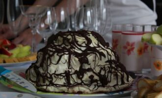 Торт Панчо с яблоками