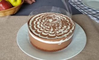 Торт Зебра без выпечки