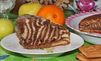 Торт Зебра в духовке
