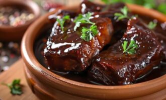 Карамельный соус для мяса