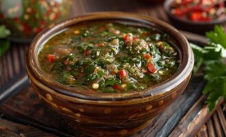 Осетинский соус из листьев перца