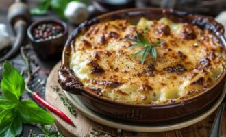 Соус для картофельной запеканки с фаршем