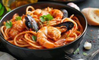 Соус для пасты с морепродуктами