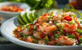 Соус для салата с морепродуктами