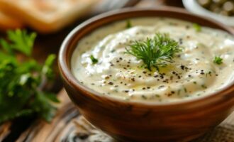Соус для Цезаря с каперсами