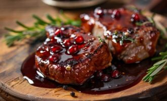 Соус из красного вина к мясу