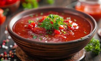 Соус из красной рябины к мясу