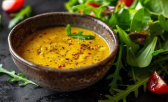 Соус с дижонской горчицей для салата