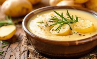 Сырный соус для картошки